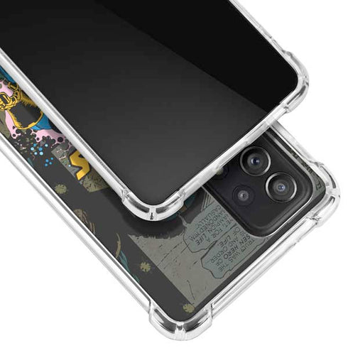 Marvel Classic Comics Thanos Galaxy A72 5G Clear Case